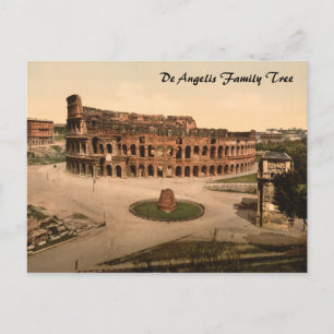 Kolosseum und Meta Sudans, Rom, Italien Postkarte
