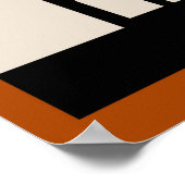 Kolosseum Vintage Fotos Alte Ästhetik Poster (Ecke)