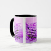Kolossians 2:8 KJV Bible Verse Pic Two-Tone Tasse (Vorderseite Links)