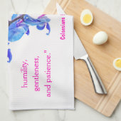 Kolossians 3:12 Küchentücher (Viertel Falte)