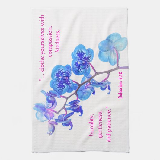 Kolossians 3:12 Küchentücher (Vertikal)