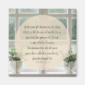 Kolossians 3:14-15 2" Magnet (Vorne)