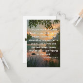 Kolossians 3:16 KJV Bible Verse Pic Flat Gruß Karte (Vorderseite/Rückseite Beispiel)