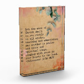 Kolossians 3:16 NKJ Bible Verse Image Fotoblock (Links)