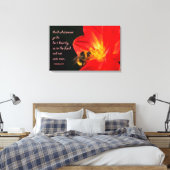 Kolossians 3:23 über Wandkunst Leinwanddruck (Insitu (Schlafzimmer))