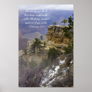 Kolossians 3:8 Poster