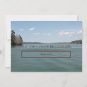 Kolossians Vollständige Deckungskarte für das Gebe Einladung (Rückseite)