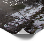 Kolossisten 1:2-3 Poster (Ecke)