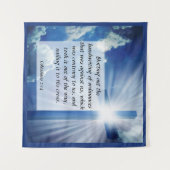 Kolossisten 2:14 wandteppich (Vorderseite (Horizontal))