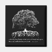 Kolossisten 2:7 Wurzeln in Jesus Magnet (Vorne)