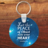 Kolossisten 3:15 schlüsselanhänger (Vorderseite)