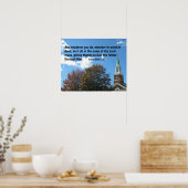 Kolossisten 3:17 und was auch immer du tust, ob... poster (Küche)