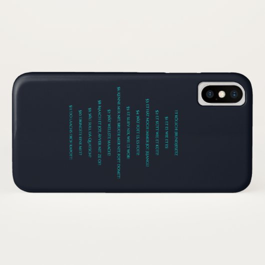 Kölsches Grundgesetz – Köln Cologne Kölsch Cöln Case-Mate iPhone Hülle (Rückseite (Horizontal))