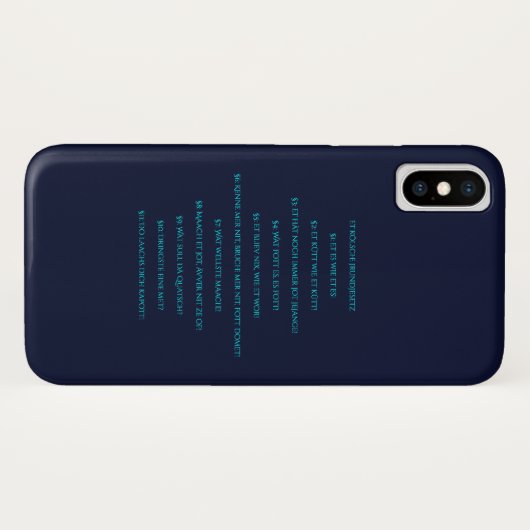 Kölsches Grundgesetz – Köln Cologne Kölsch Cöln Case-Mate iPhone Hülle (Rückseite (Horizontal))