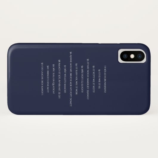 Kölsches Grundgesetz – Köln Cologne Kölsch Cöln Case-Mate iPhone Hülle (Rückseite (Horizontal))