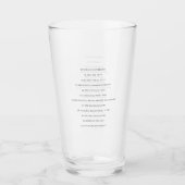 Kölschglas Cologne Köln Kölsches Grundgesetz Glas (Vorderseite)