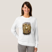 Kolt Medaillon, GoldSet mit Perlen und T-Shirt (Vorne ganz)