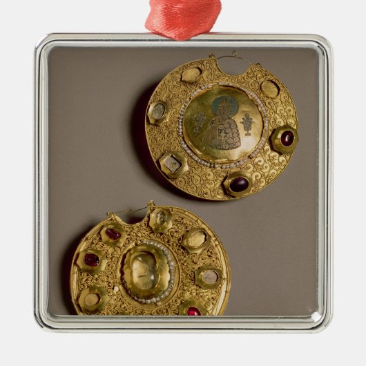 Kolt Medallion', Ryazan Silbernes Ornament (Vorne)
