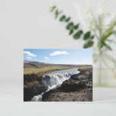 Kolufossar Falls, Island Postkarte (Stehend Vorderseite)