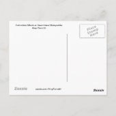 Kolumbianisch, Misak oder Guambiana Matryoshka Pos Postkarte (Rückseite)