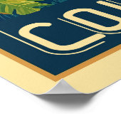 kolumbianische Bergwelt Poster (Ecke)