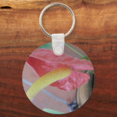 kolumbianische Blume Schlüsselanhänger (Vorderseite)