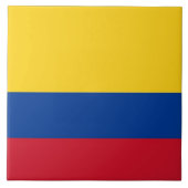 kolumbianische Flag Tile Fliese (Vorderseite)