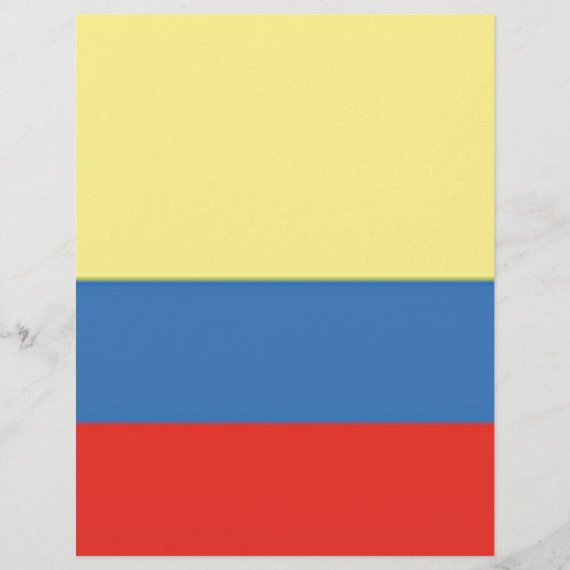 kolumbianische Flagge (Vorderseite)