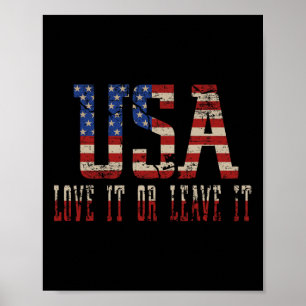Kolumbianische Flagge 4. Juli USA Kolumbianische F Poster