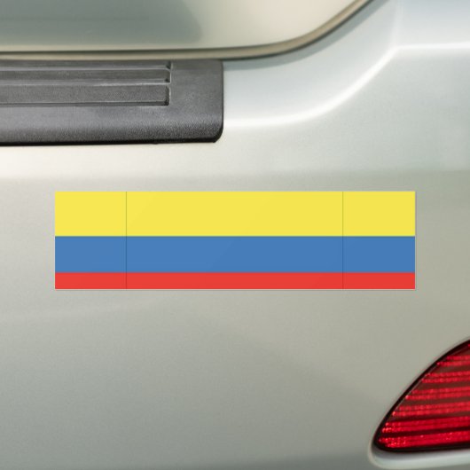 kolumbianische Flagge Autoaufkleber (Auf Auto)