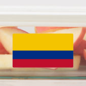 kolumbianische Flagge Etiketten (Befestigt)