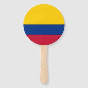 kolumbianische Flagge Fächer