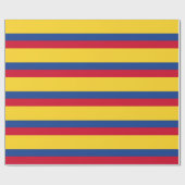 Kolumbianische Flagge Geschenkpapier (Flach)