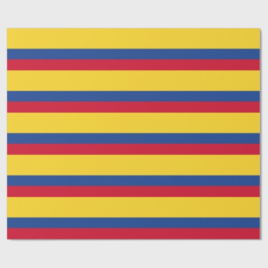 Kolumbianische Flagge Geschenkpapier (Flach)