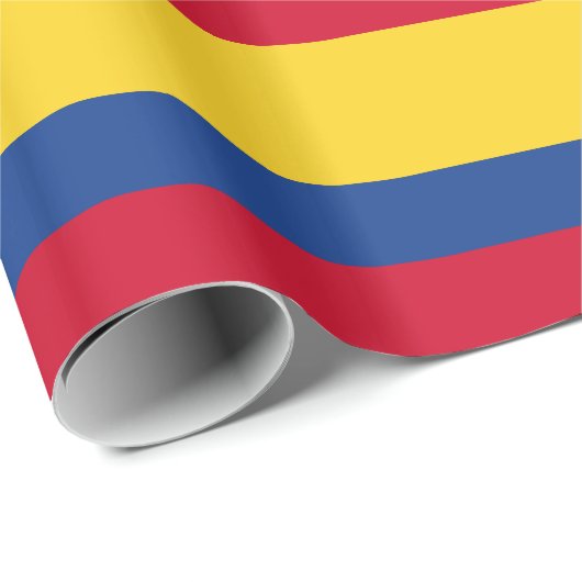 Kolumbianische Flagge Geschenkpapier (Rolleneckpunkt)