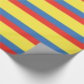 kolumbianische Flagge Geschenkpapier (Ecke)