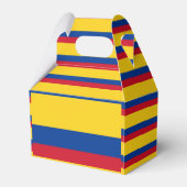 kolumbianische Flagge Geschenkschachtel (Rückseite)