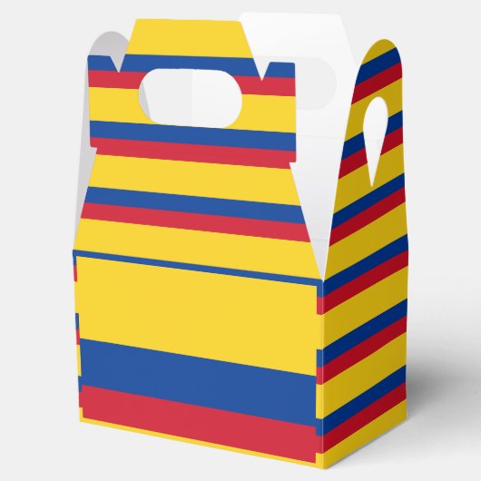 kolumbianische Flagge Geschenkschachtel (Geöffnet)