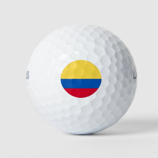 kolumbianische Flagge Golfball (Vorderseite)