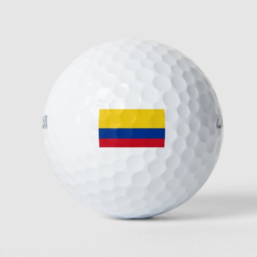 kolumbianische Flagge Golfball (Vorderseite)