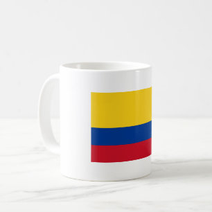 kolumbianische Flagge Kaffeetasse