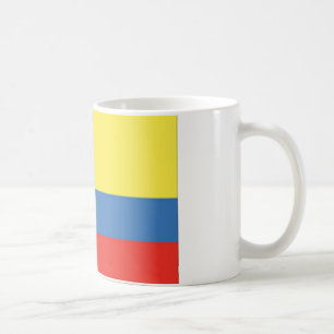kolumbianische Flagge Kaffeetasse