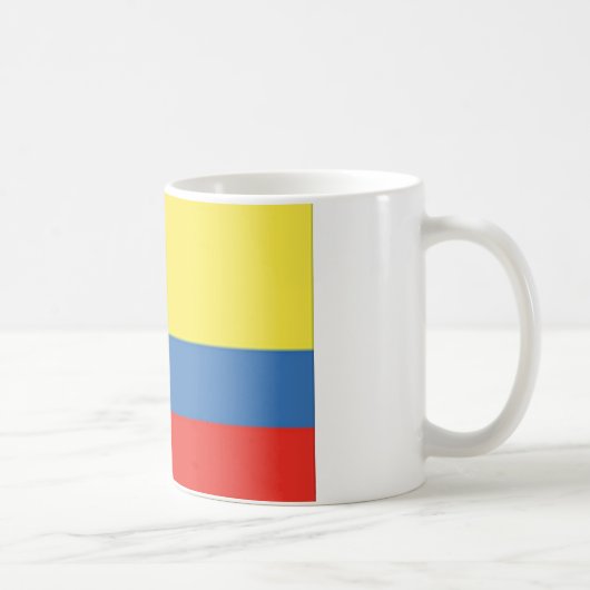 kolumbianische Flagge Kaffeetasse (Rechts)