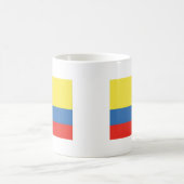 kolumbianische Flagge Kaffeetasse (Mittel)