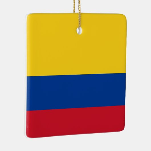 kolumbianische Flagge Keramikornament (Rechts)