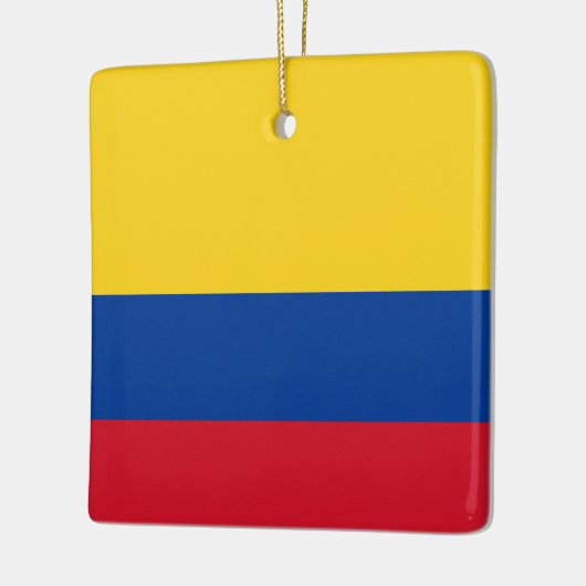 kolumbianische Flagge Keramikornament (Links)