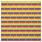 kolumbianische Flagge & kolumbianische Modefabrik  Stoff (Muster)