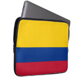 Kolumbianische Flagge Laptopschutzhülle (Vorne Rechts)