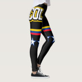 kolumbianische Flagge Leggings (Rechts)