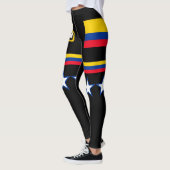 kolumbianische Flagge Leggings (Links)